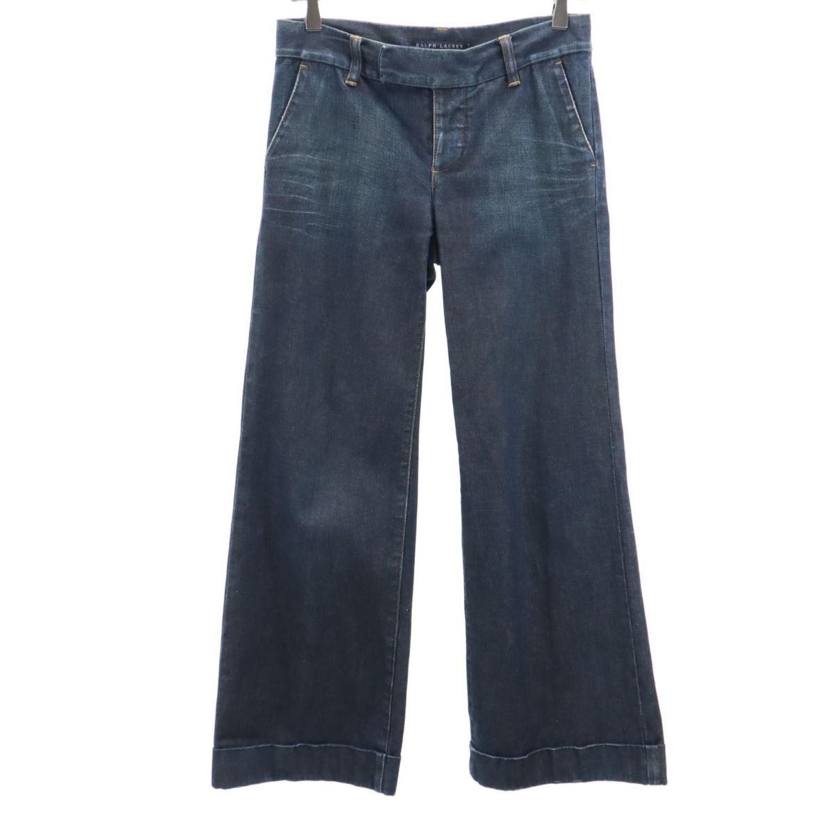 RALPH LAUREN ラルフローレン デニムパンツ 7 ボタンフライ ジーパン レディース