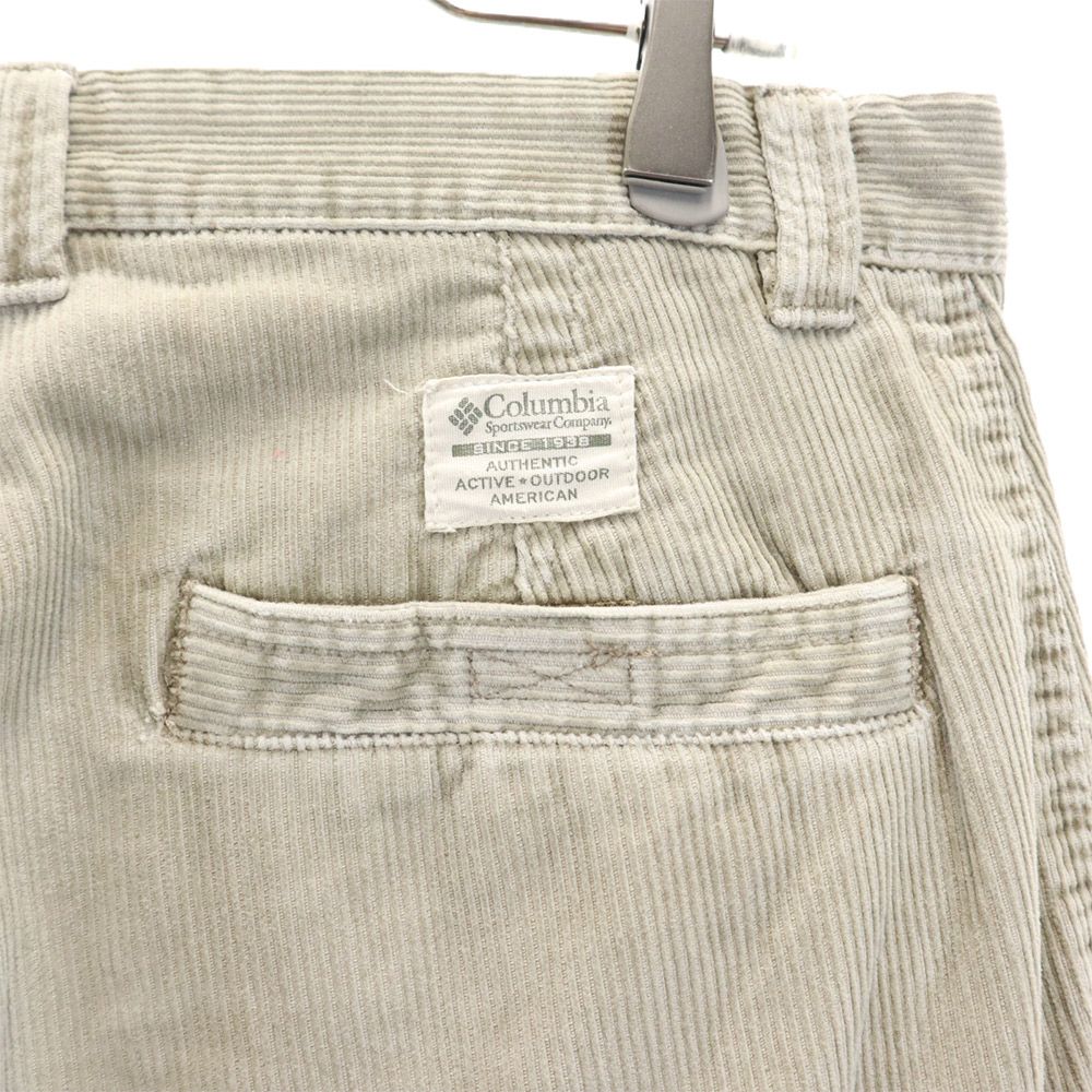 Columbia コロンビア アウトドア コーデュロイパンツ W32 カーキ メンズ