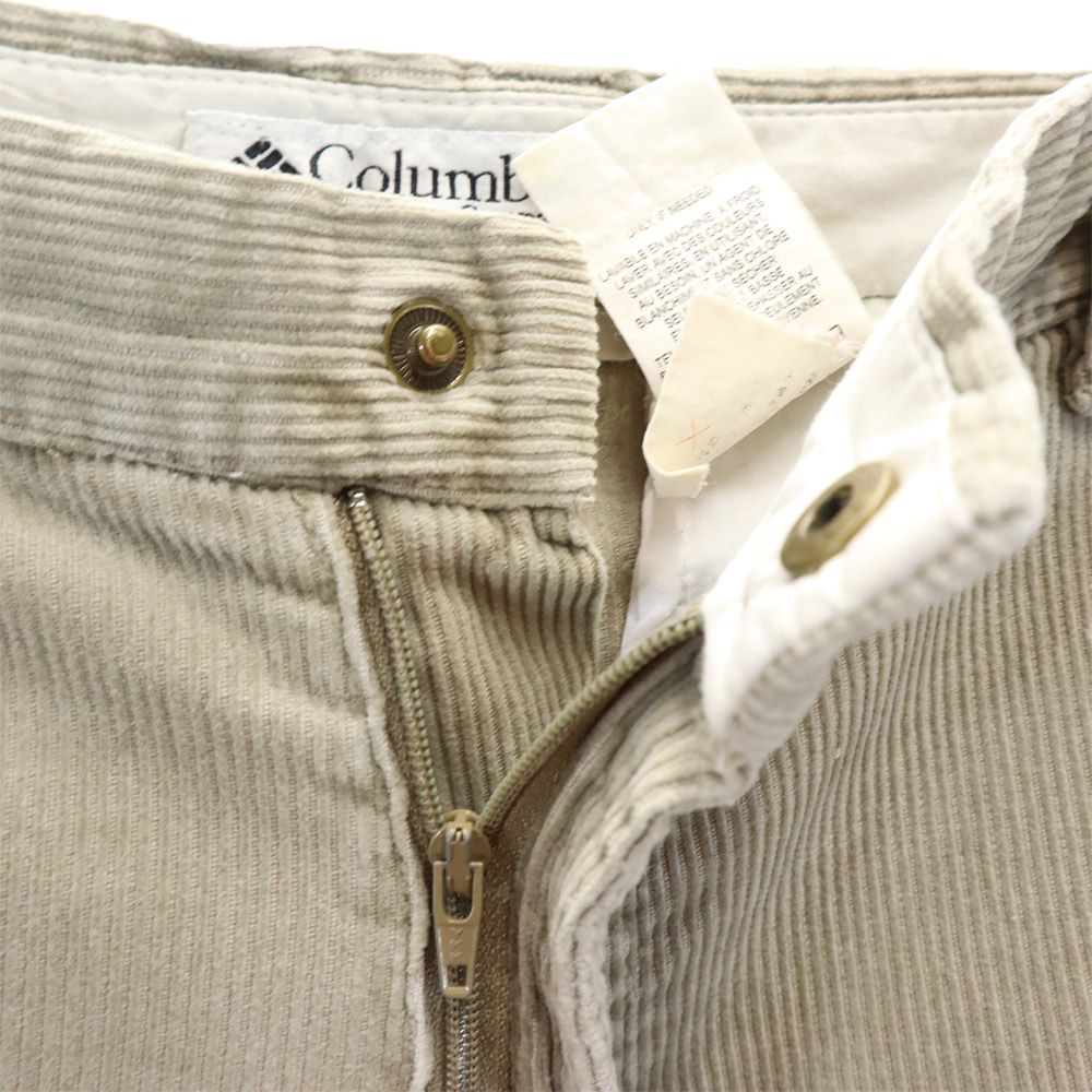 Columbia コロンビア アウトドア コーデュロイパンツ W32 カーキ メンズ