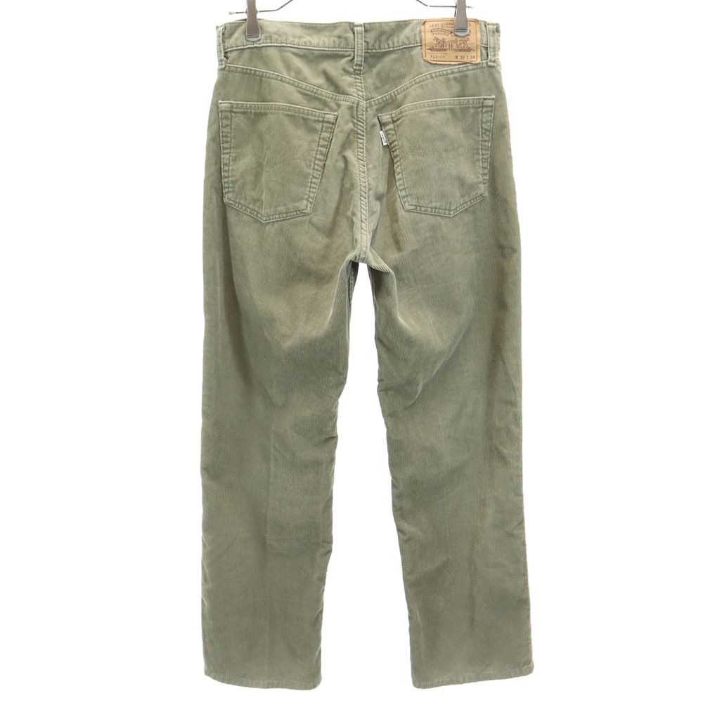 リーバイス 90s 日本製 513-15 オールド ヴィンテージ コーデュロイパンツ W32 カーキ Levi's メンズ