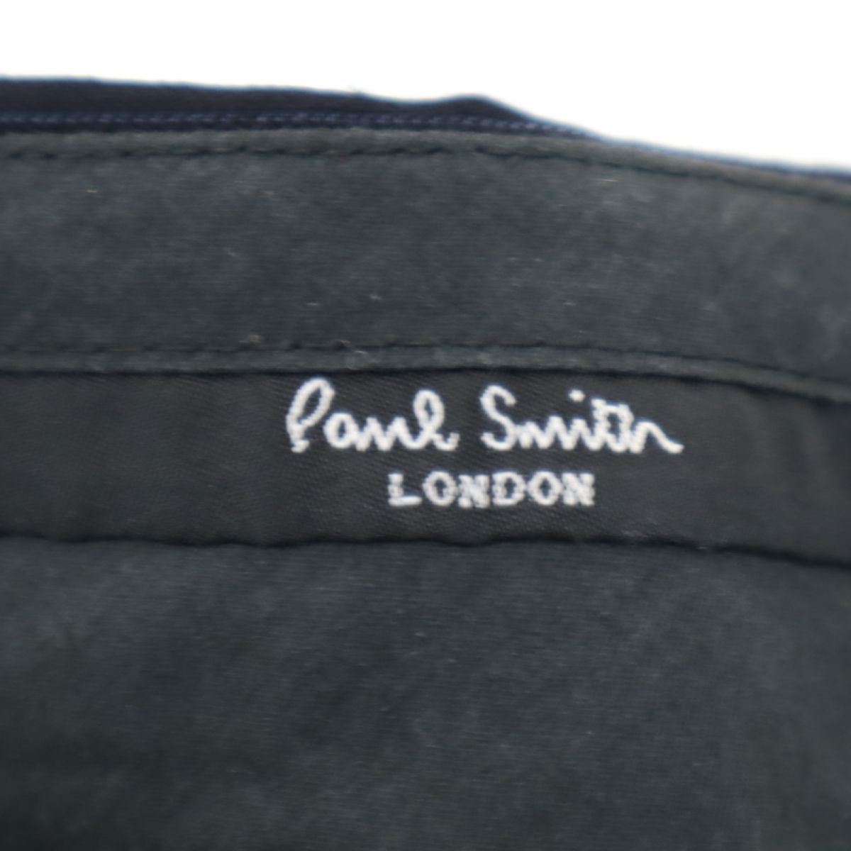 Paul Smith ポールスミス ストライプ柄 スラックスパンツ ネイビー系 メンズ