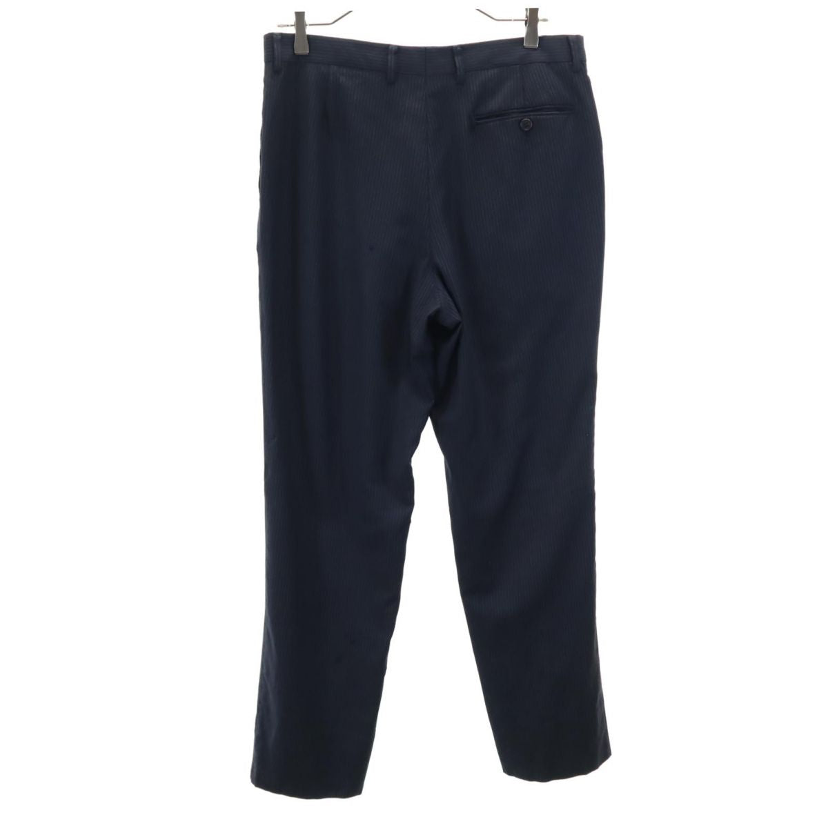 Paul Smith ポールスミス ストライプ柄 スラックスパンツ ネイビー系 メンズ