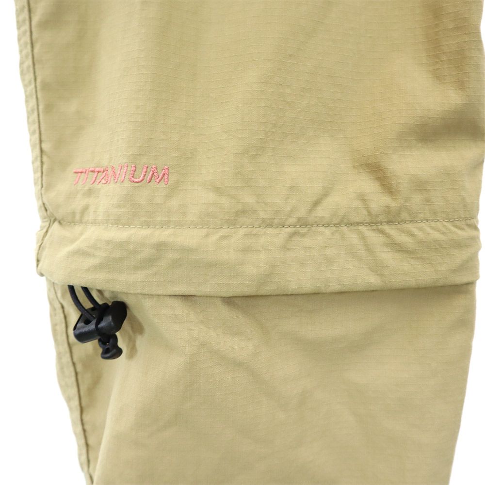 Columbia コロンビア アウトドア カーゴパンツ S ベージュ系 レディース
