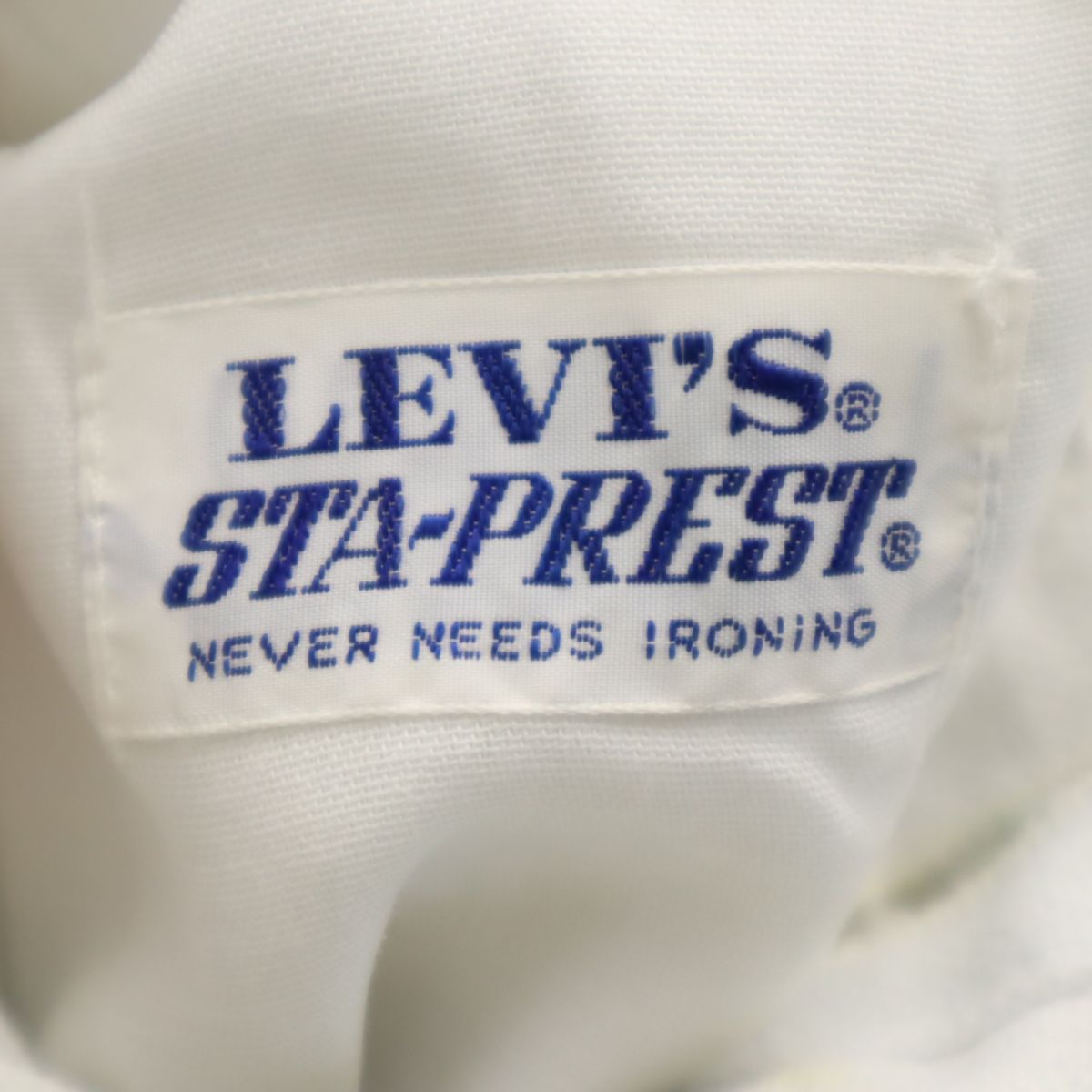Levi's リーバイス 70s 未使用 STA-PREAST 646 BIG E デッドストック 極東 ブーツカット パンツ W27 ホワイト タグ付き ビックE レディース