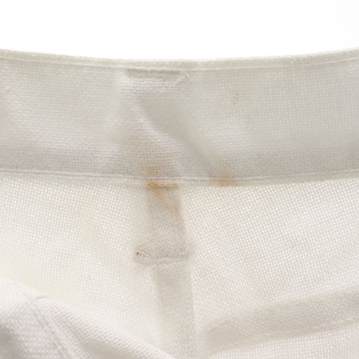 Levi's リーバイス 70s 未使用 STA-PREAST 646 BIG E デッドストック 極東 ブーツカット パンツ W27 ホワイト タグ付き ビックE レディース