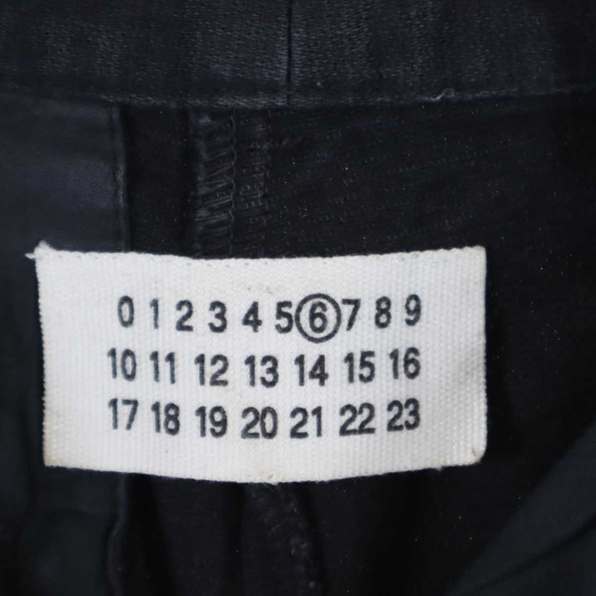 MARTIN MARGIELA マルタンマルジェラ イタリア製 クロップドパンツ 38 ブラック レディース