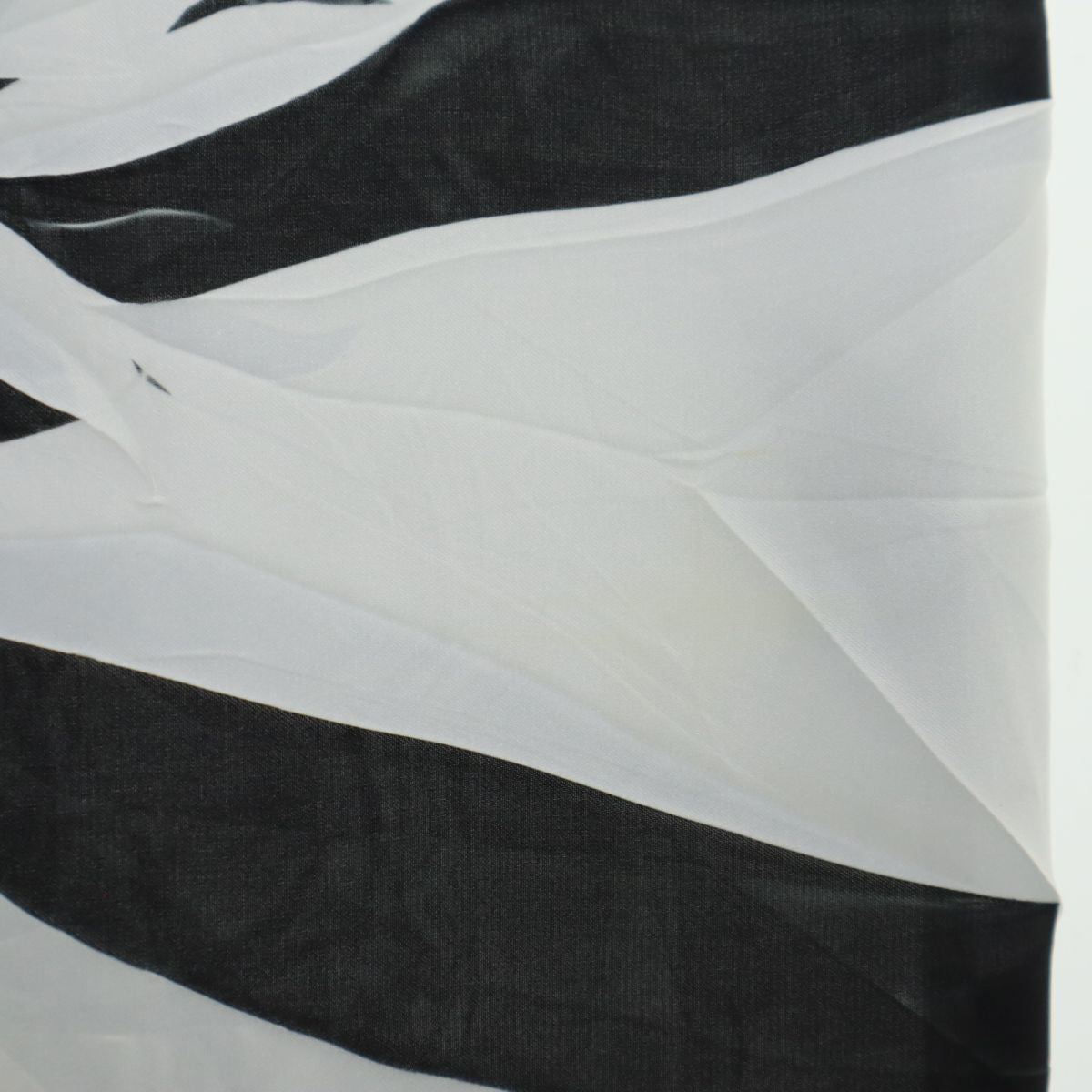 MM6 エムエムシックス イタリア製 総柄 シャーリング加工 クロップドパンツ 36 ホワイト系 ワイド ゴム仕様 レディース