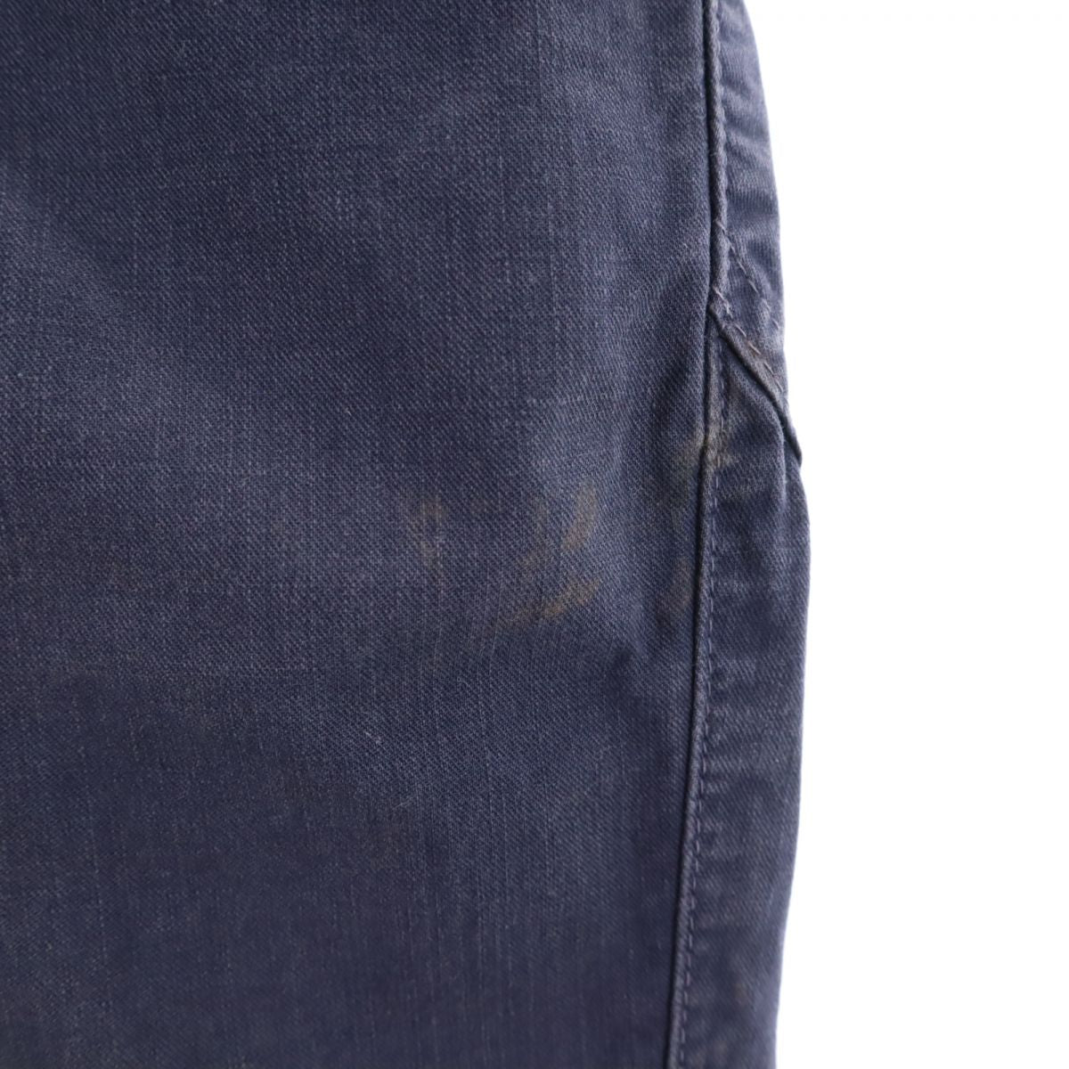 Johnbull ジョンブル 日本製 クロップドパンツ S ネイビー メンズ