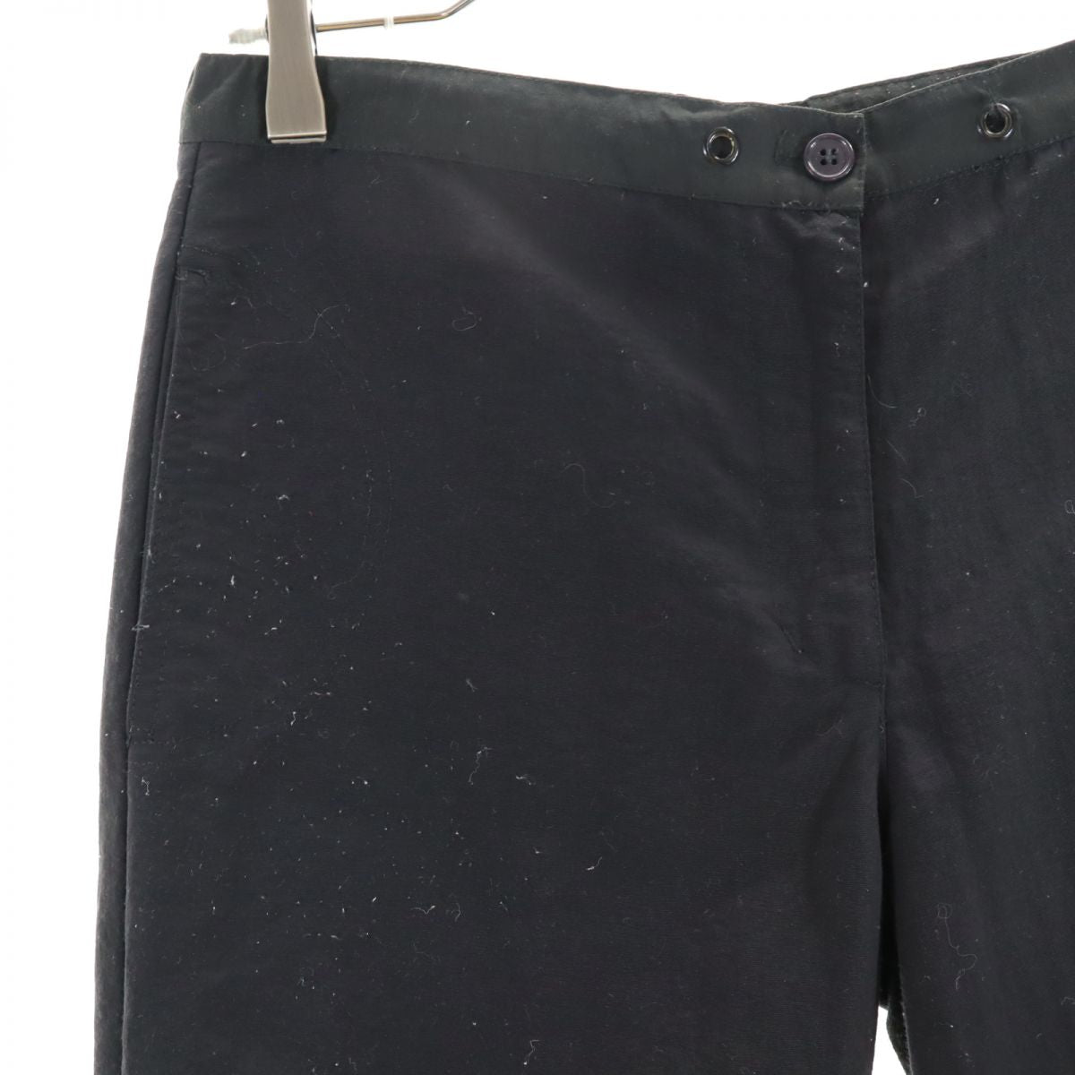 STUSSY ステューシー 90s USA製 オールド 紺タグ ナイロン ロングパンツ 3 ブラック レディース