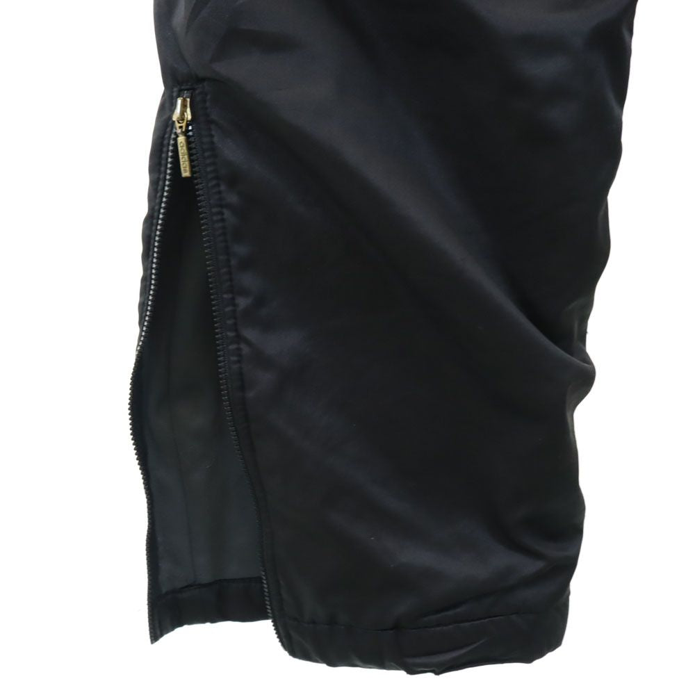 adidas アディダス 80s トレフォイルロゴ デサント製 ヴィンテージ トレーニング ウインドパンツ O ブラック メンズ