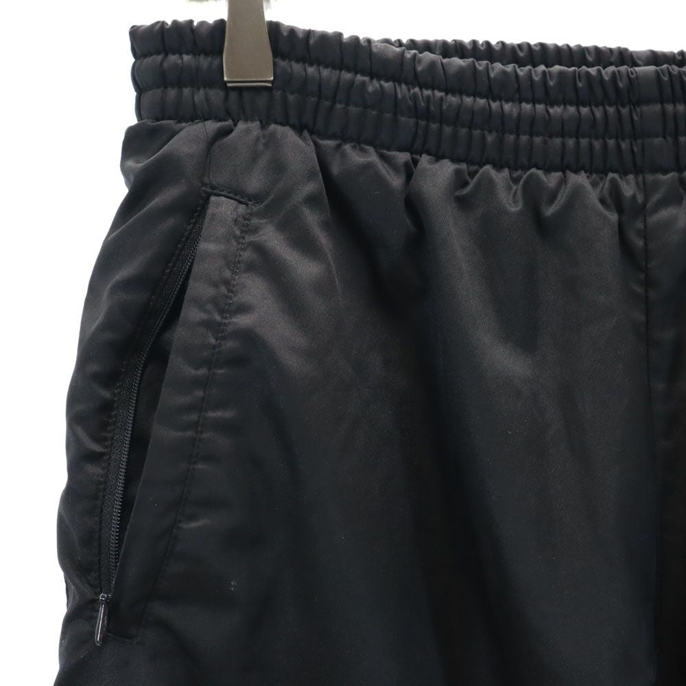 adidas アディダス 80s トレフォイルロゴ デサント製 ヴィンテージ トレーニング ウインドパンツ O ブラック メンズ