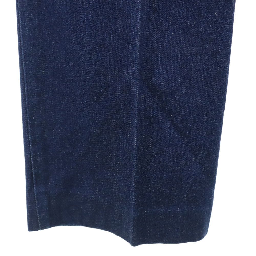 Calvin klein カルバンクライン センタープレス デニムパンツ ウエスト63 レディース