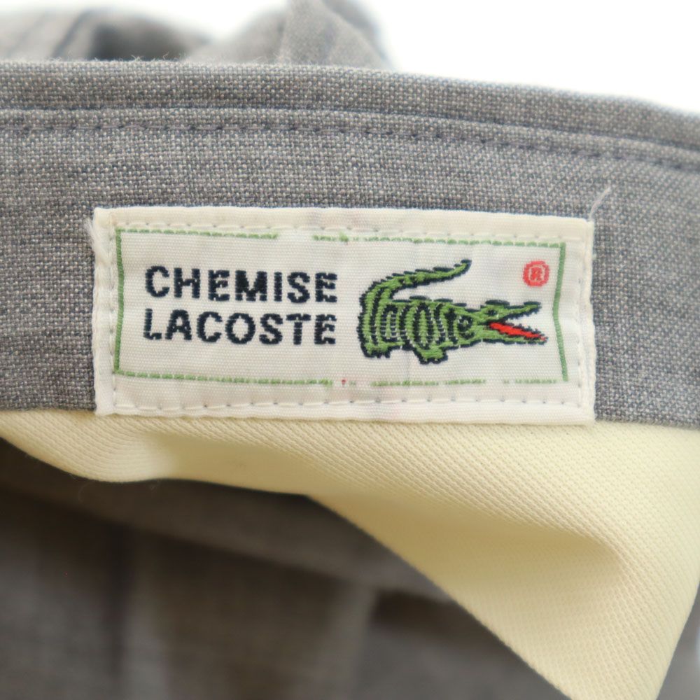 CHEMISE LACOSTE シュミーズラコステ スラックスパンツ グレー メンズ