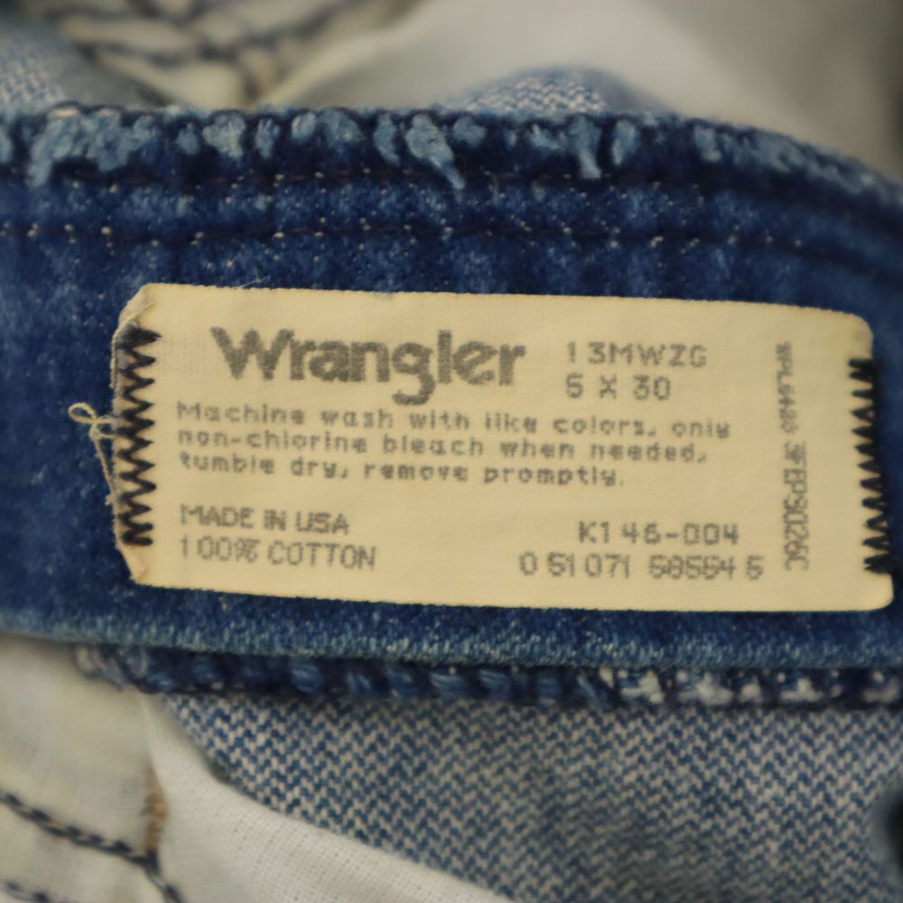 Wrangler ラングラー 90s USA製 オールド デニムパンツ US5-30 レディース