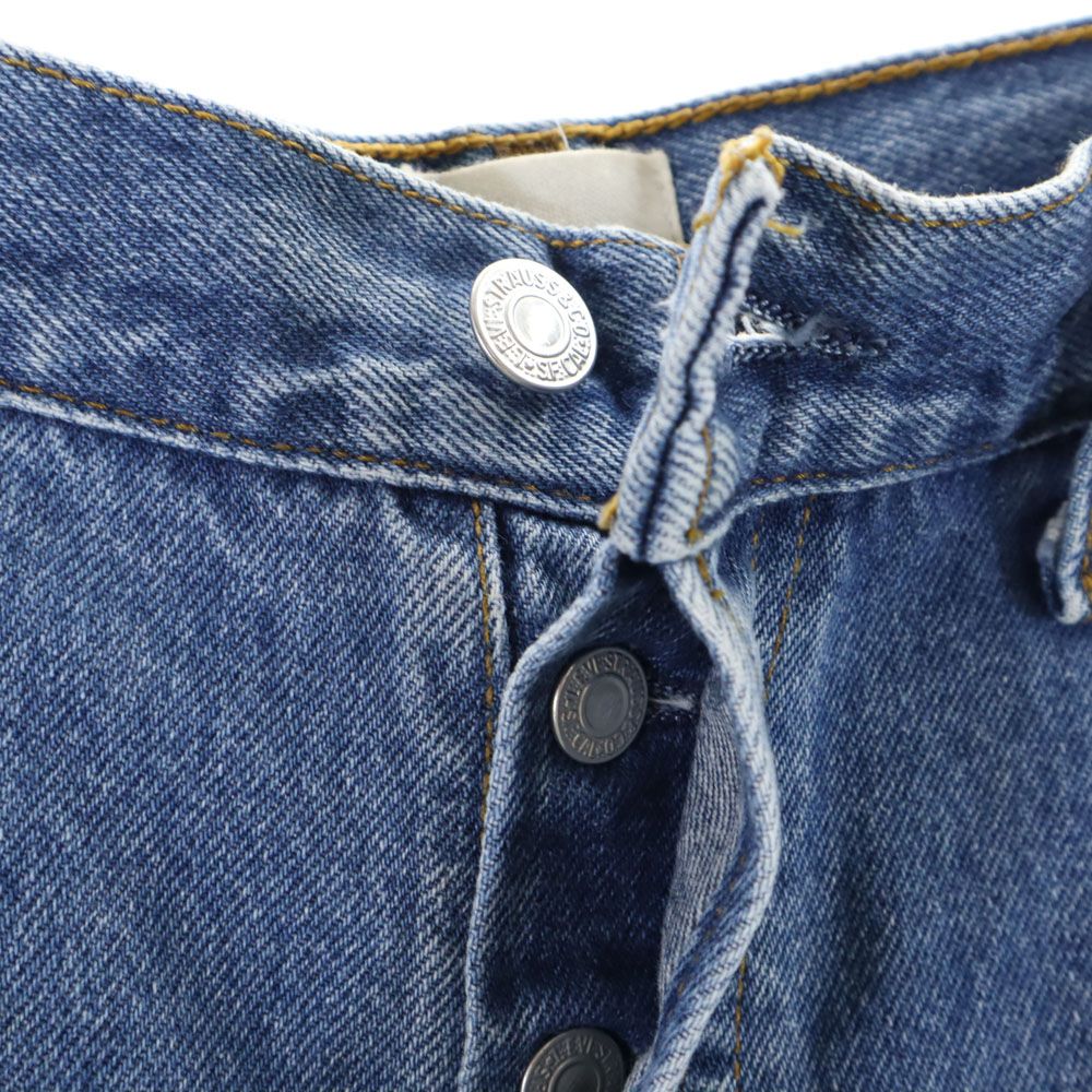 Levi's リーバイス 90s 日本製 702-XX BIG E ストレートデニムパンツ w30 ビッグE ボタンフライ 赤耳 裏リベット メンズ
