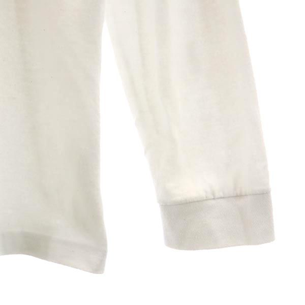 patagonia パタゴニア アウトドア 長袖 Tシャツ M 白 ロンT メンズ