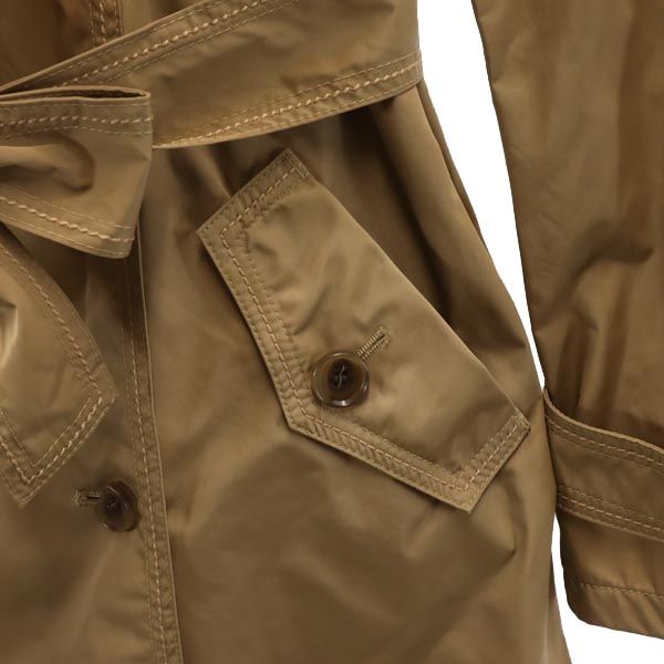 iCB アイシービー トレンチコート 9 ベージュ系 ウエストリボン レディース