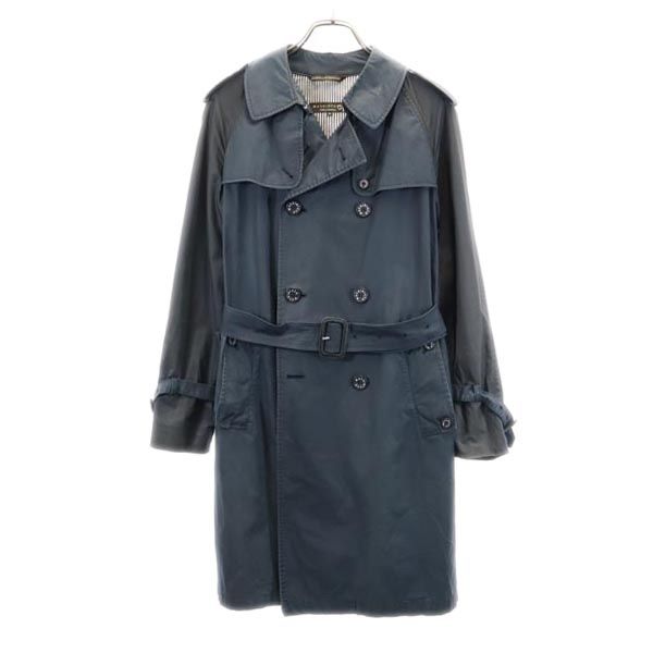 Mackintosh マッキントッシュ 英国製 トレンチコート 36 ネイビー メンズ