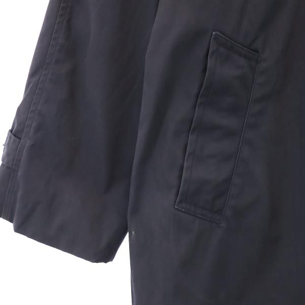 US ARMY アメリカ軍 80s DLA ステンカラーコート ネイビー オールウェザーコート レディース