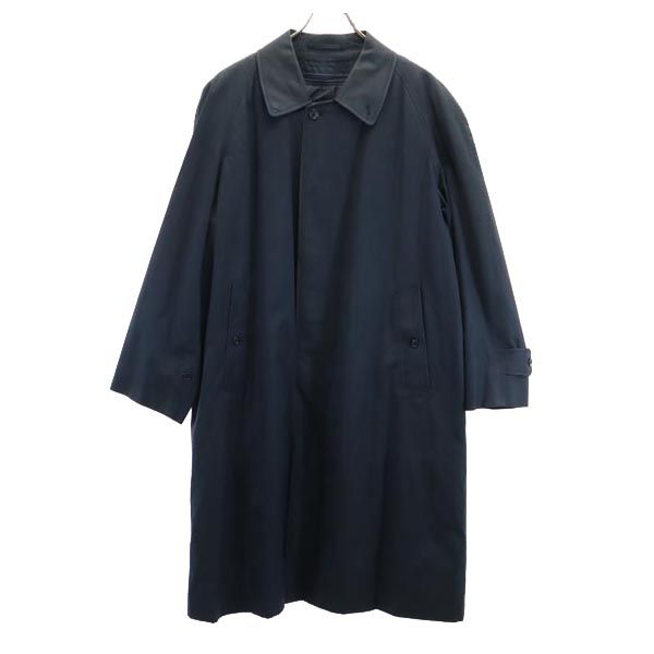Burberrys バーバリーズ 90s オールド 2way ライナー付 ステンカラーコート ネイビー系 メンズ