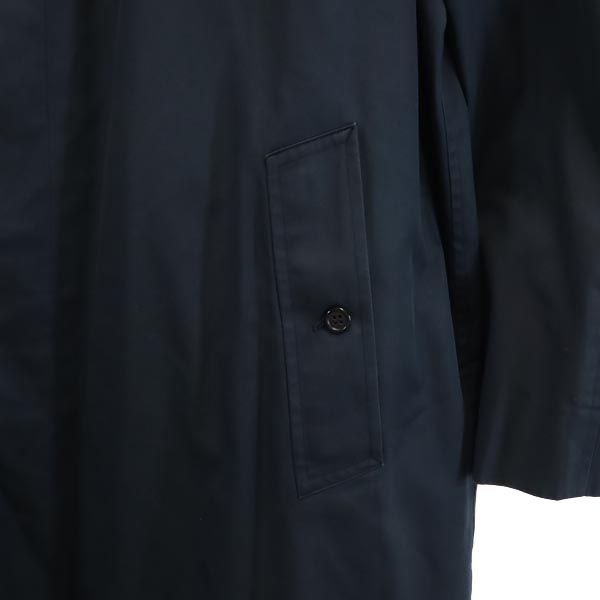 Burberrys バーバリーズ 90s オールド 2way ライナー付 ステンカラーコート ネイビー系 メンズ