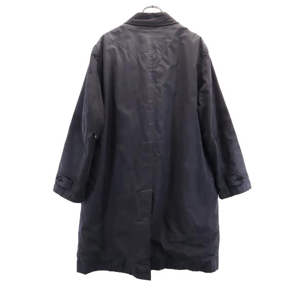 BURBERRY バーバリー 三陽商会 2way ライナー付 ステンカラーコート L ネイビー 日本製 メンズ