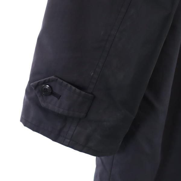 BURBERRY バーバリー 三陽商会 2way ライナー付 ステンカラーコート L ネイビー 日本製 メンズ