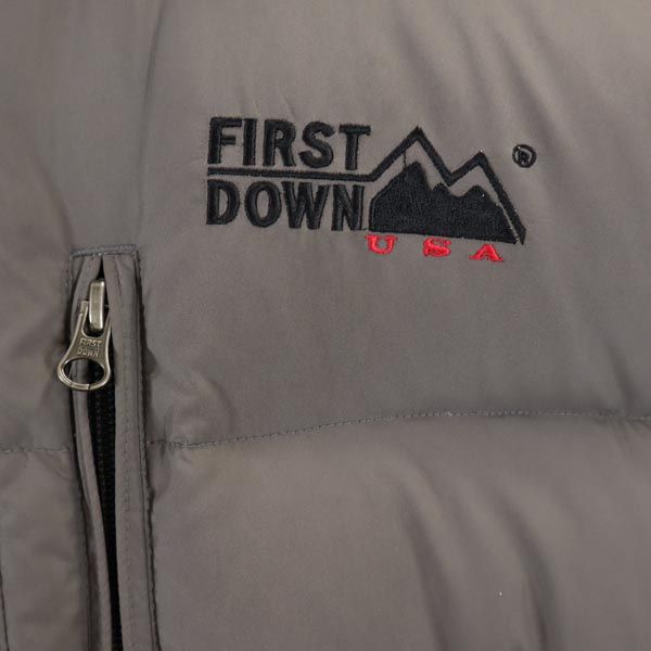 FIRSTDOWN ファーストダウン ダウンジャケット L グレー メンズ