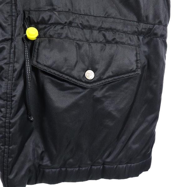 FILA フィラ 中綿 ベンチコート L パープル系 ロゴ メンズ