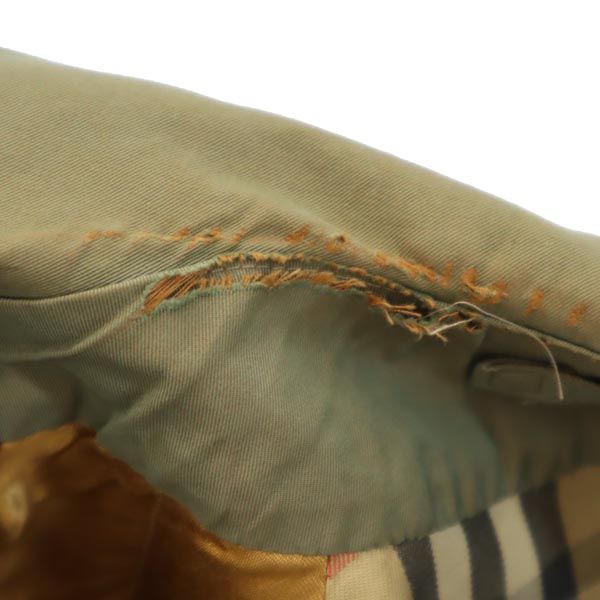 Burberrys バーバリーズ 80s 90s オールド イングランド製 ステンカラーコート カーキ メンズ