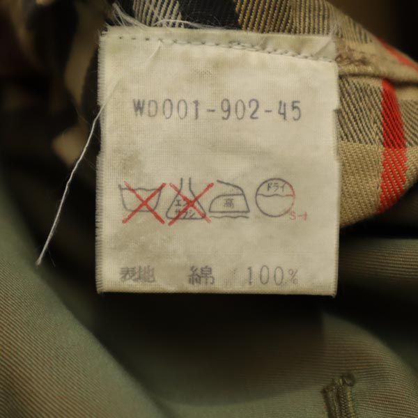 Burberrys バーバリーズ 80s 90s オールド イングランド製 ステンカラーコート カーキ メンズ