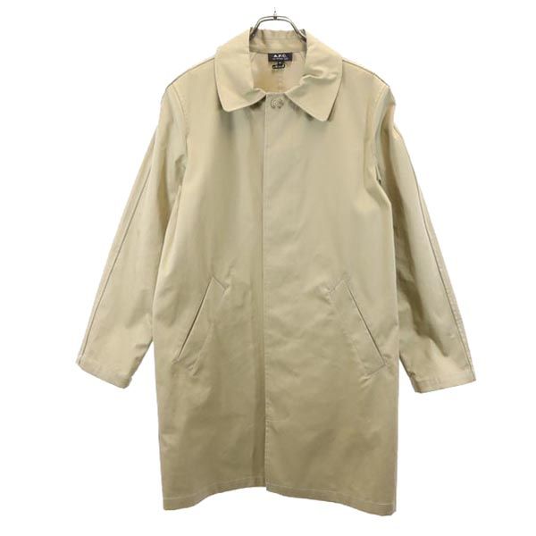 A.P.C. アーペーセー ステンカラーコート M ベージュ メンズ