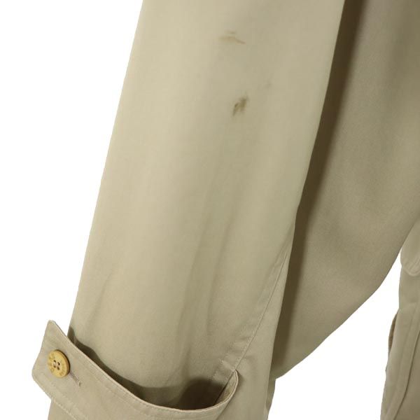 DAKS ダックス ライナー付き ステンカラーコート M ベージュ メンズ