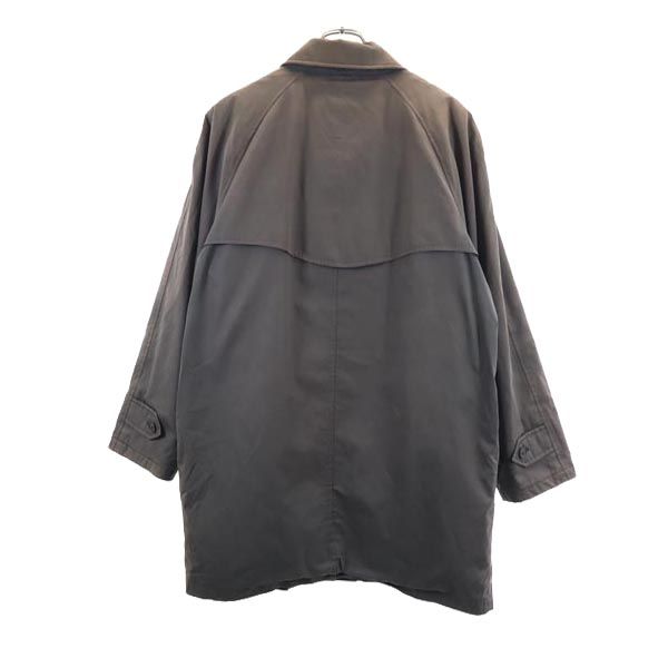 BURBERRY バーバリー 三陽商会 日本製 ライナー付き ステンカラーコート L 黒 メンズ