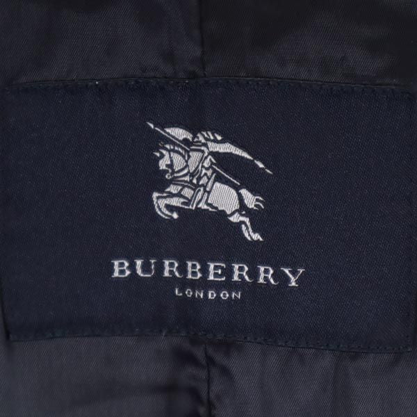 BURBERRY バーバリー 三陽商会 日本製 ライナー付き ステンカラーコート L 黒 メンズ
