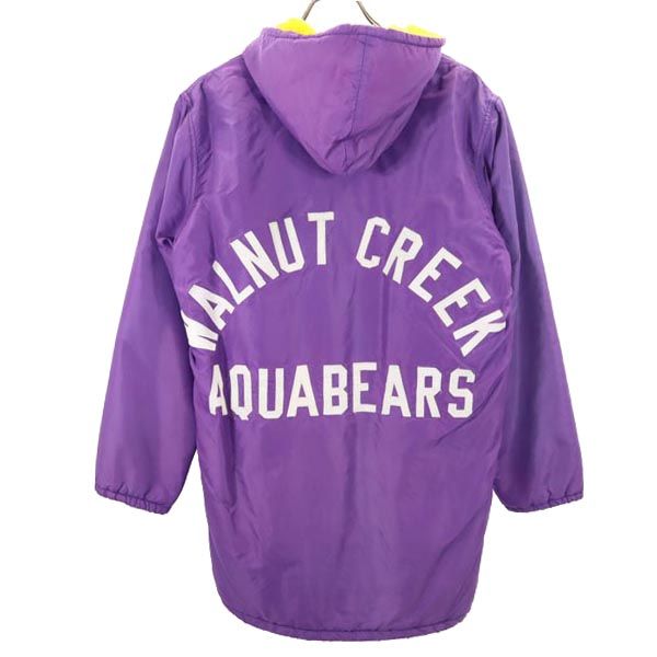VINTAGE ヴィンテージ 60s リバーシブル ベンチコート パープル WALNUT CREEK AQUABEARS メンズ