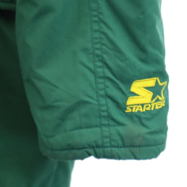 STARTER スターター アスレチックス ベンチコート L グリーン メンズ