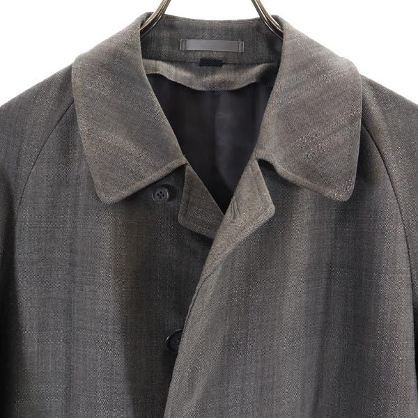 DAKS ダックス ステンカラーコート 88A3 グレー系 メンズ