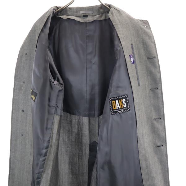 DAKS ダックス ステンカラーコート 88A3 グレー系 メンズ