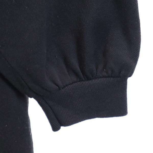 KITTENS 90s USA製 オールド 長袖 スウェット ロングワンピース ブラック系 レディース