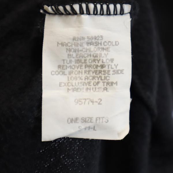 KITTENS 90s USA製 オールド 長袖 スウェット ロングワンピース ブラック系 レディース