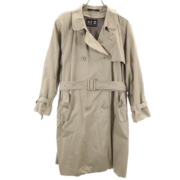 DAKS ダックス 日本製 トレンチコート 9AR ベージュ系 レディース