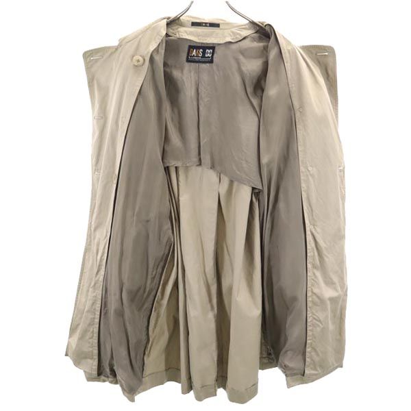 DAKS ダックス 日本製 トレンチコート 9AR ベージュ系 レディース