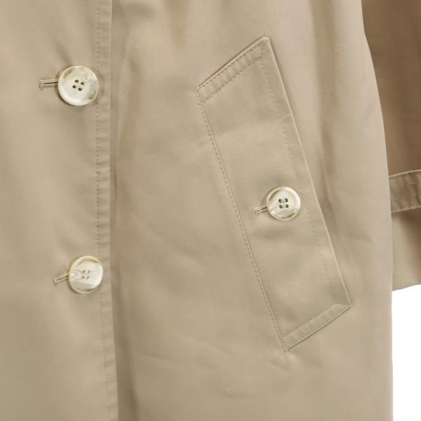 Misty Harbor ミスティーハーバー 80s 90s USA製 オールド トレンチコート 10 PETITE ベージュ レディース