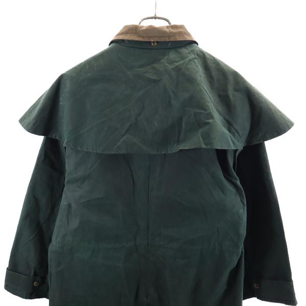 カナダ製 ワックスコットン コート S カーキ メンズ