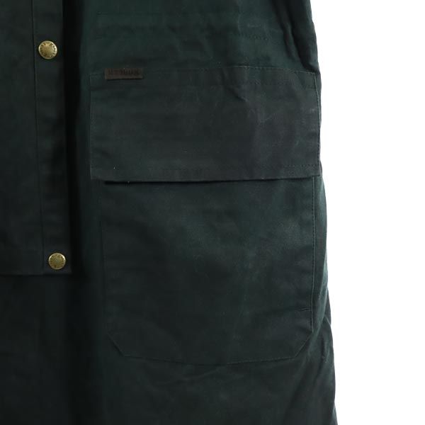 カナダ製 ワックスコットン コート S カーキ メンズ