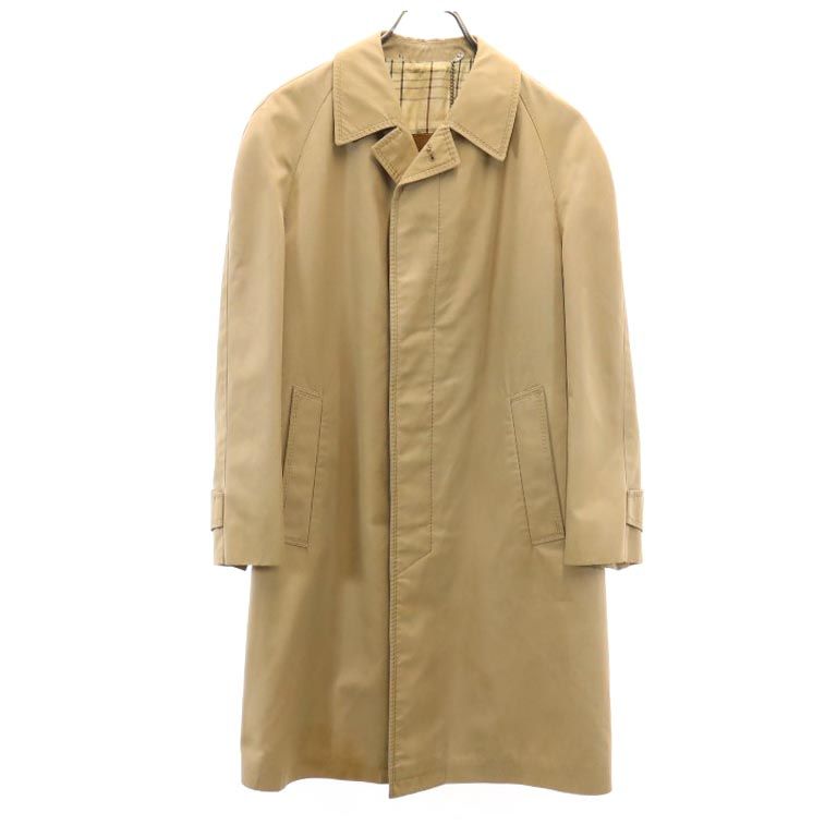Diolen ディオレン ステンカラーコート ベージュ メンズ