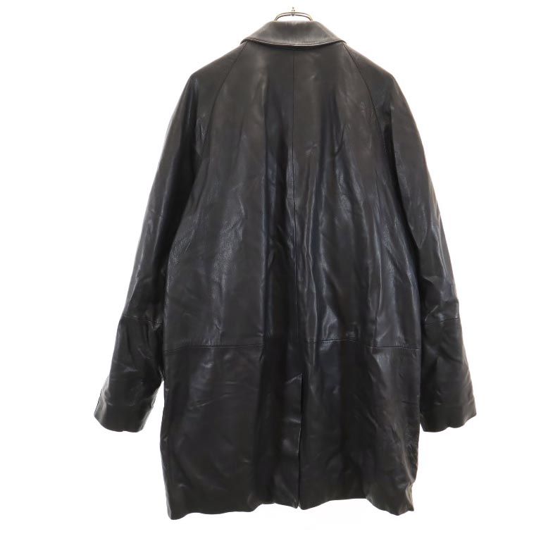 BURBERRY バーバリー レザーコート ブラック系 メンズ