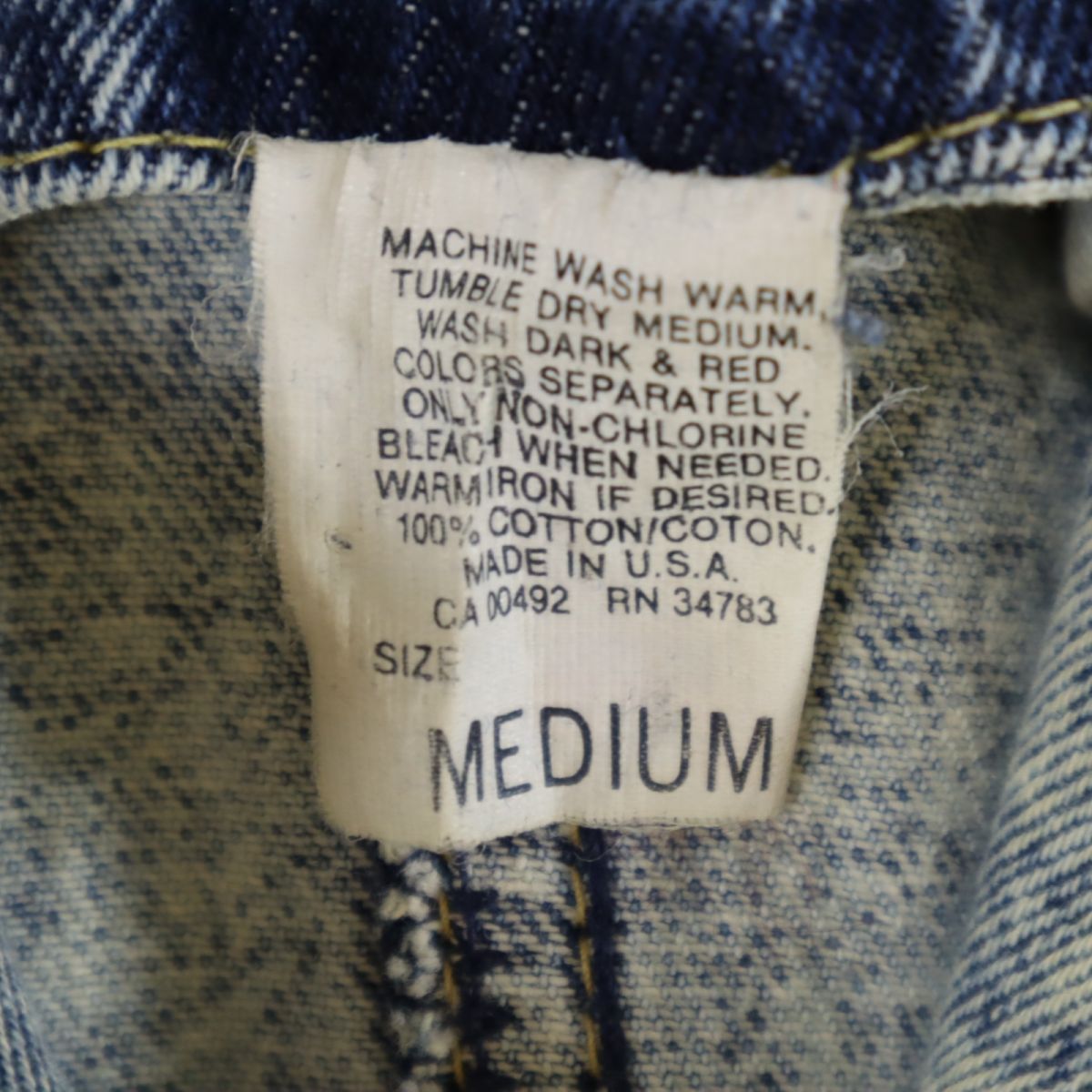 Lee リー 90s USA製 デニムコート M レディース