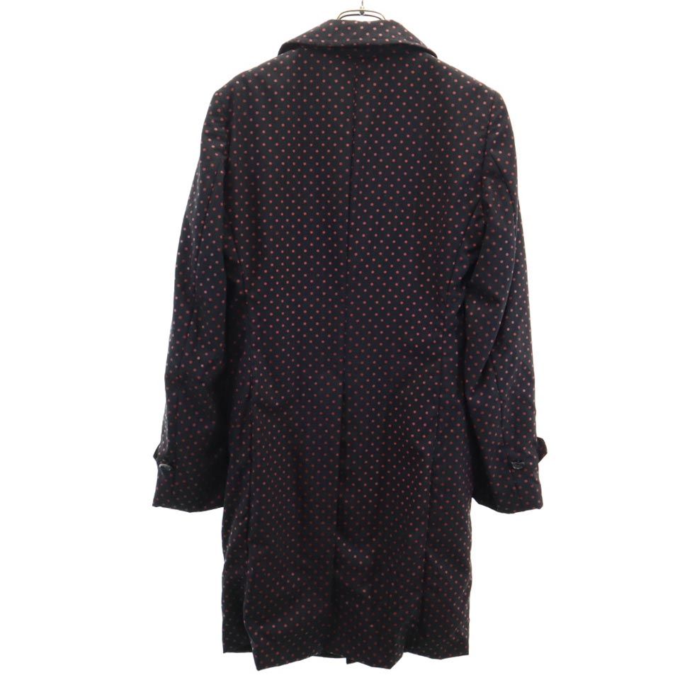 コムデギャルソンオムプリュス 2011年 日本製 ドット 長袖 ウールコート S ブラック系 COMME des GARCONS HOMME PLUS メンズ